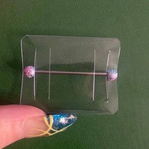 Brand new sparkly industrial bar